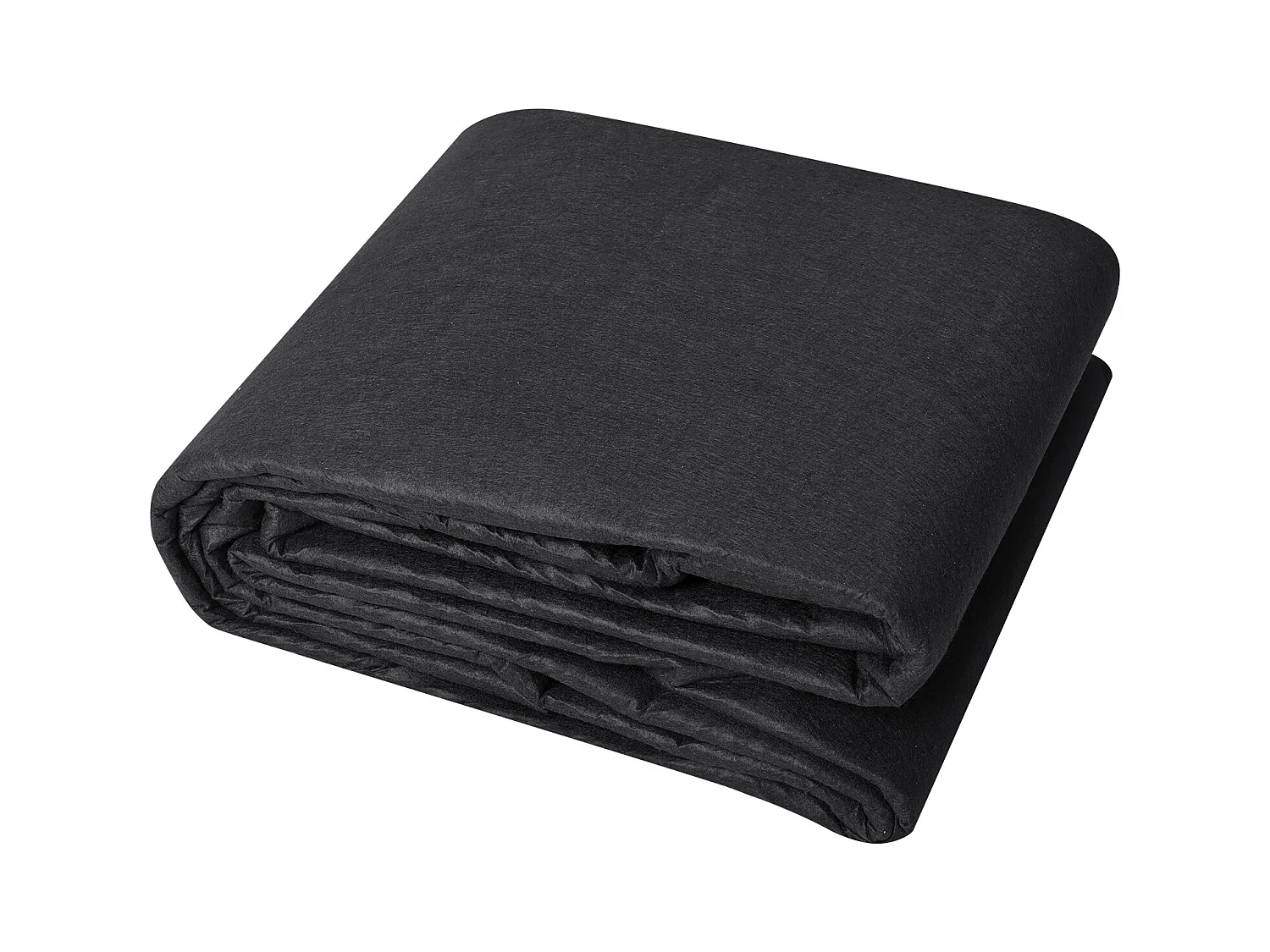 Toile de Paillage, SucceBuy Tissu Géotextile Non Tissé 3 x 30.5 m, Couverture de sol Anti-mauvaises Herbes Robuste pour Allées, Paysages, Drains Français, Noir