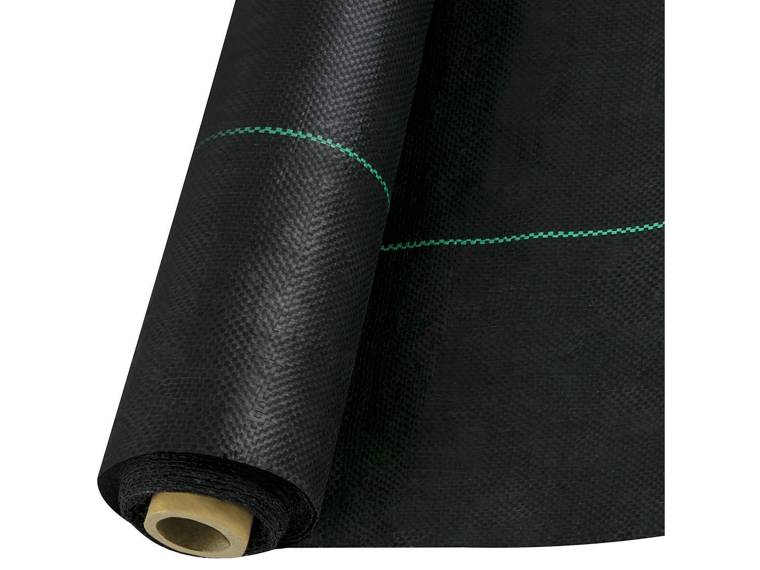 Toile de Paillage，SucceBuy 91.44 x 1.83 m Barrière Anti-mauvaises Herbes , Couvre-sol Tissé en PP Robuste