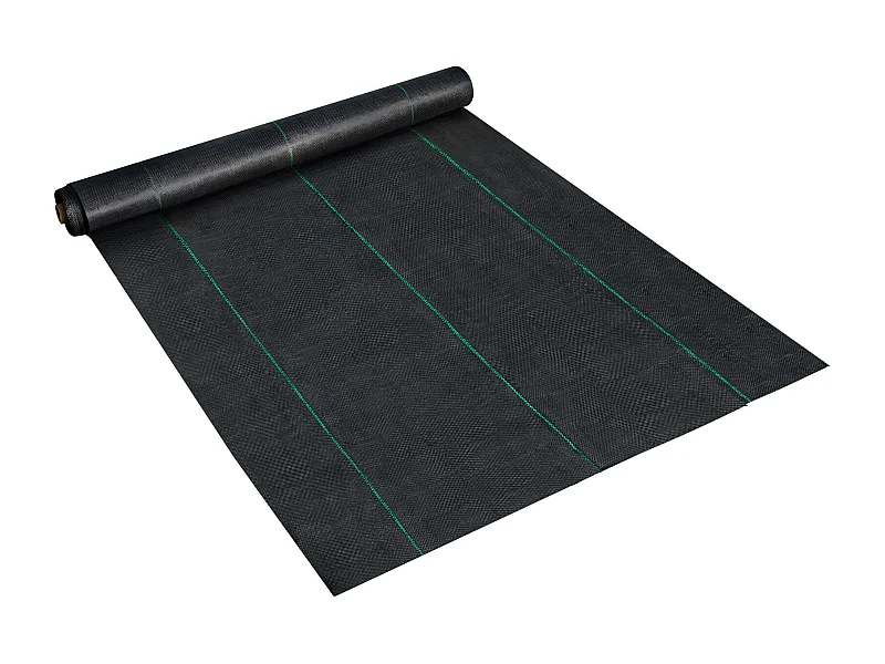 Unkrautvlies, SucceBuy 6,5 x 300 Fuß, Strapazierfähige Unkrautbarriere, 3,0 oz, Gewebte Bodenabdeckung für die Landschaftsgestaltung