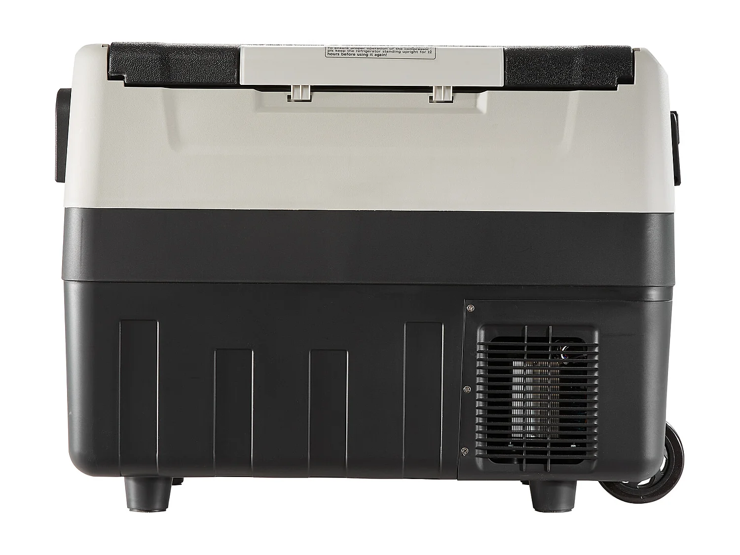 Réfrigérateur de Voiture SucceBuy 55L, Réfrigérateur de Voiture Portable 12/24 V, Double Zone, pour Camion Bateau Camping