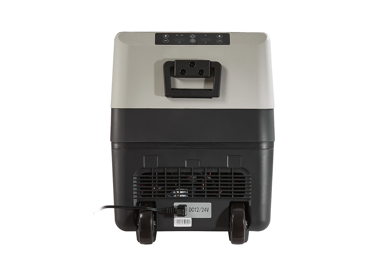 Autokoelkast SucceBuy 55L, Draagbare Autokoelkast 12/24 V, Dubbele Zone, voor Vrachtwagen Boot Kamperen