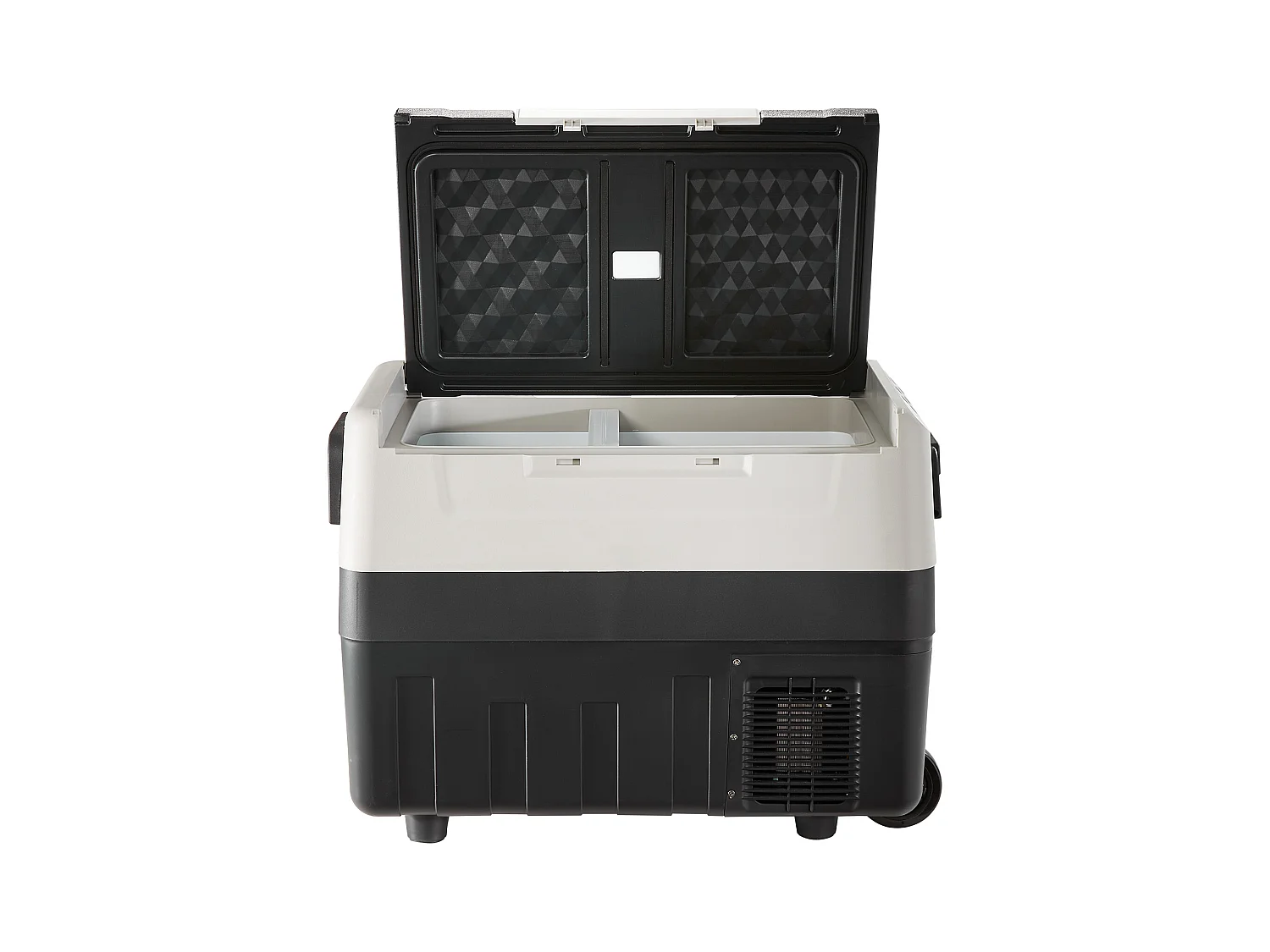 Réfrigérateur-Congélateur Portable SucceBuy 45L, 0,6 kW.h, 12/24 V, Double Zone, pour Camion Bateau Camping