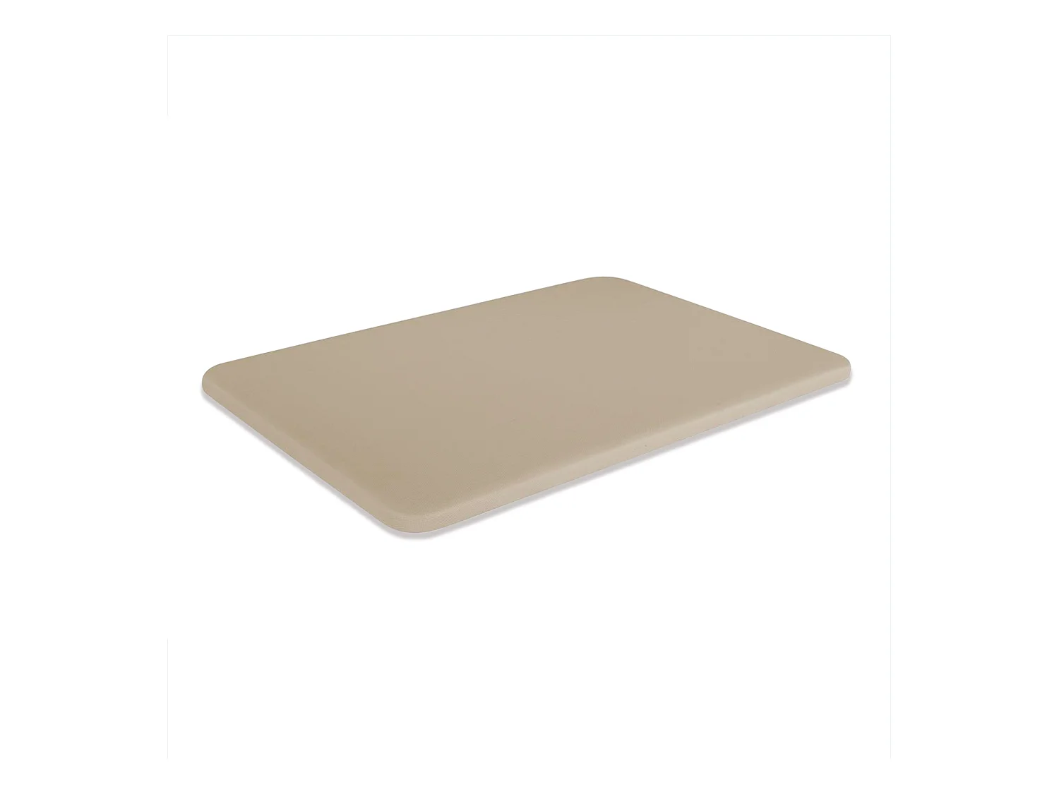 Base Tapizada Beige 80 x 190 cm, DreamNite, Tejido 3D Antideslizante, Estructura 30x40mm, 5 Barras Transversales, Sin Patas