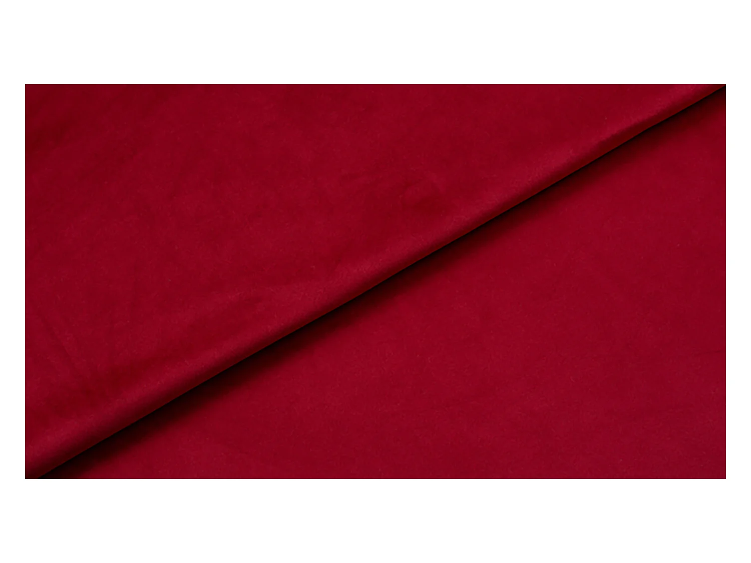 Letto imbottito MALAGA, testiera, rivestimento VELUTTO, box contenitore con pistone a gas, altezza letto 39 cm, 120x200 cm, Rosso