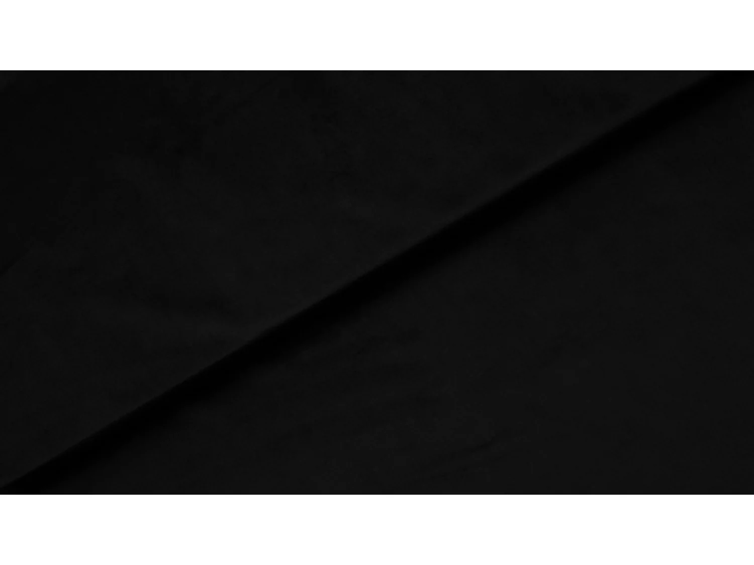 Łóżko tapicerowane MALAGA, wezgłowie, obicie VELUTTO, pojemnik na pościel, podnośnik gazowy, wysokość spania 39 cm, 120x200 cm, Czarny