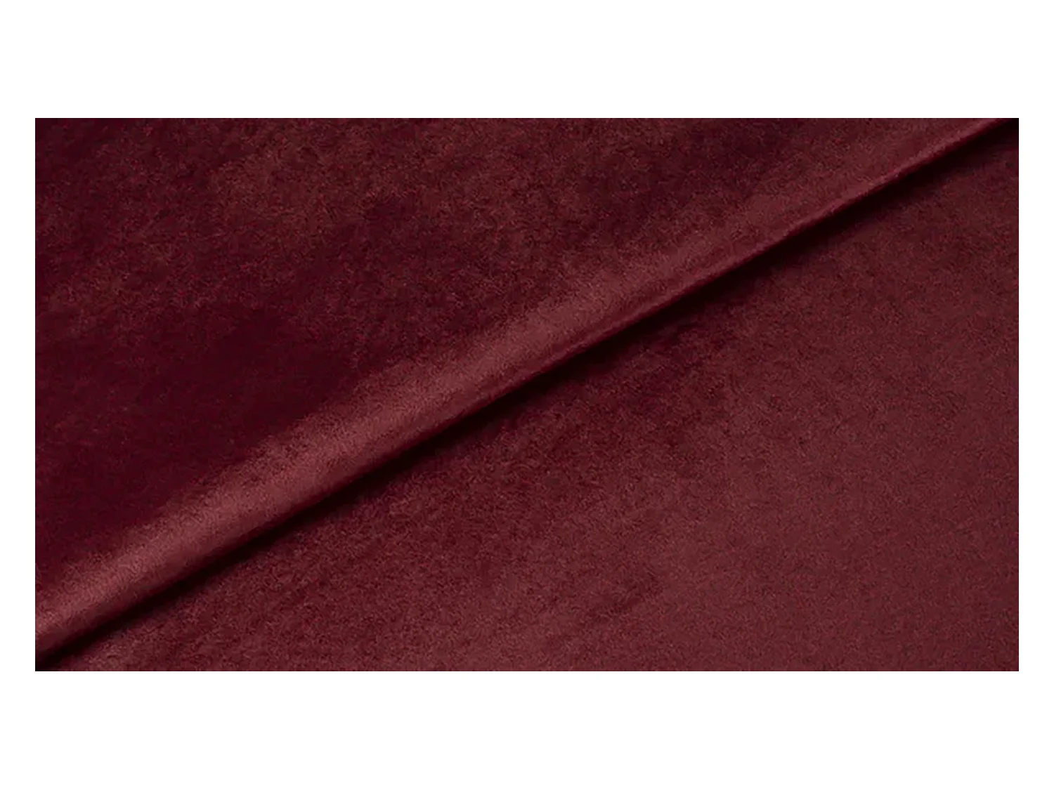 Letto imbottito MALAGA con testiera, tessuto MONOLITH, contenitore a pistoni, altezza 39 cm, 180×200 cm, Rosso