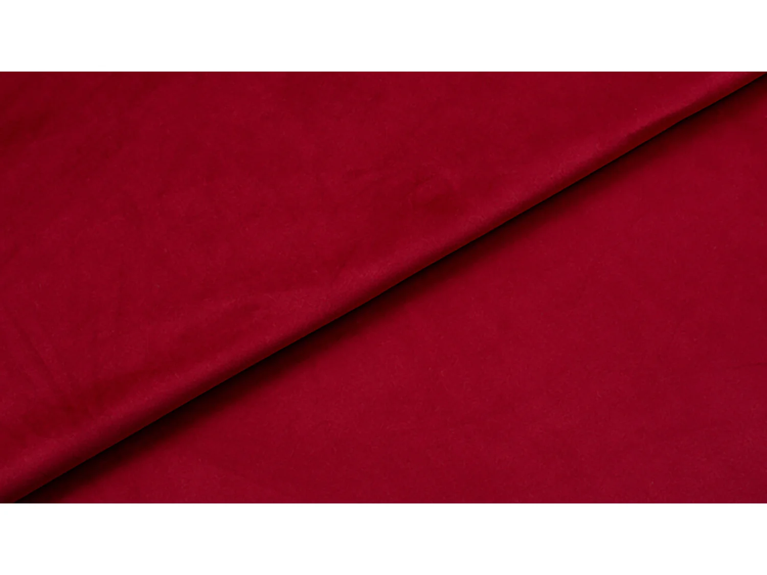 Lit MALIBU, tête de lit rembourrée, revêtement VELUTTO haut de gamme, coffre avec vérins à gaz, hauteur confort 39 cm, 160x200 cm, Rouge