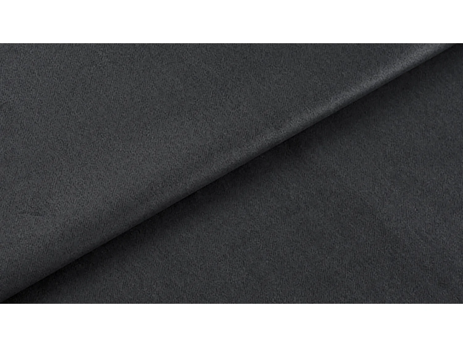 Cama estofada MALIBU, cabeceira acolchoada, tecido MONOLITH premium, baú com pistão a gás, altura confortável 39 cm, 180x200 cm, Antracite