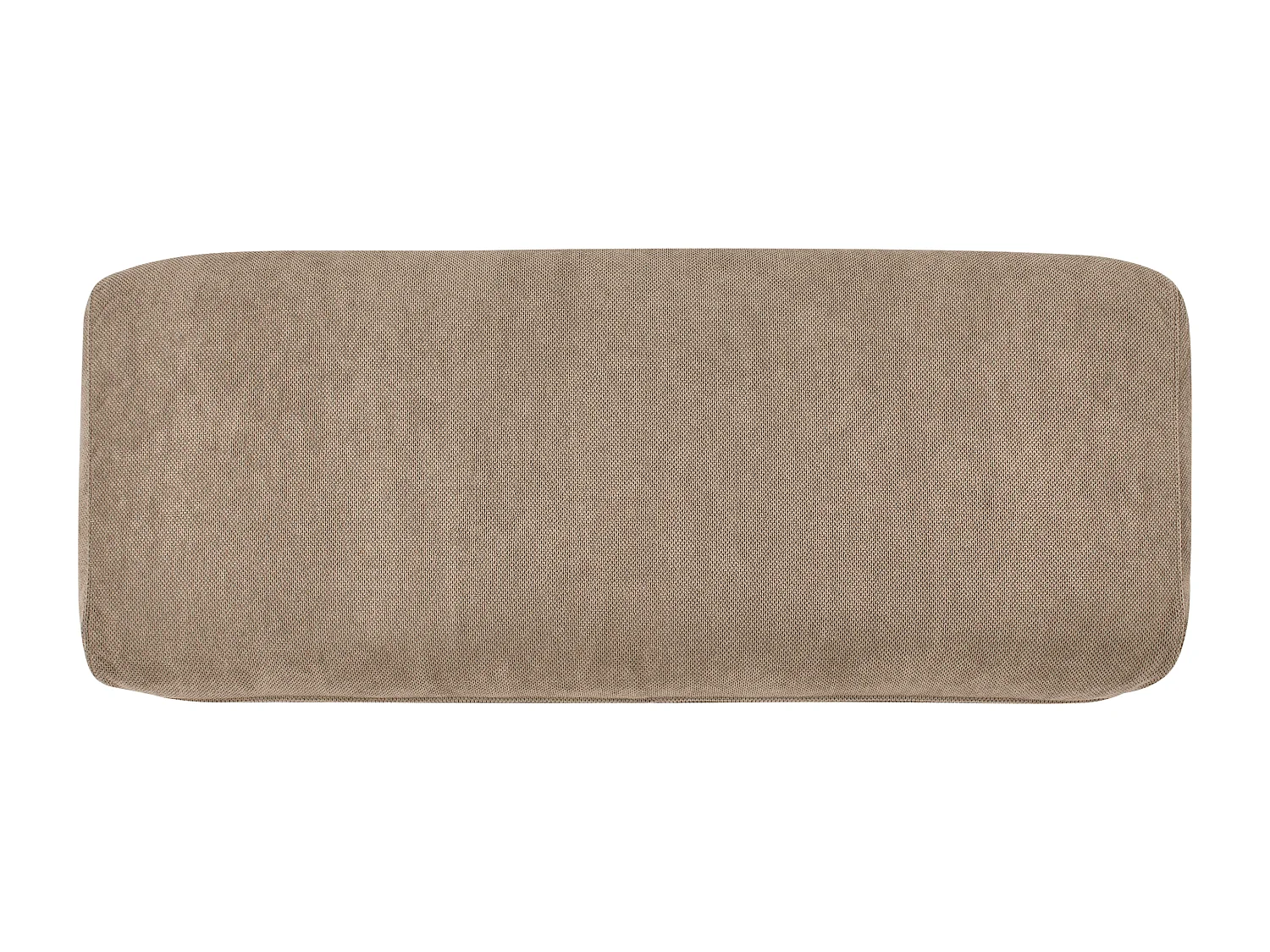 Sofa Stoff braun linksseitig für 3 Personen L-Form modern Maloy