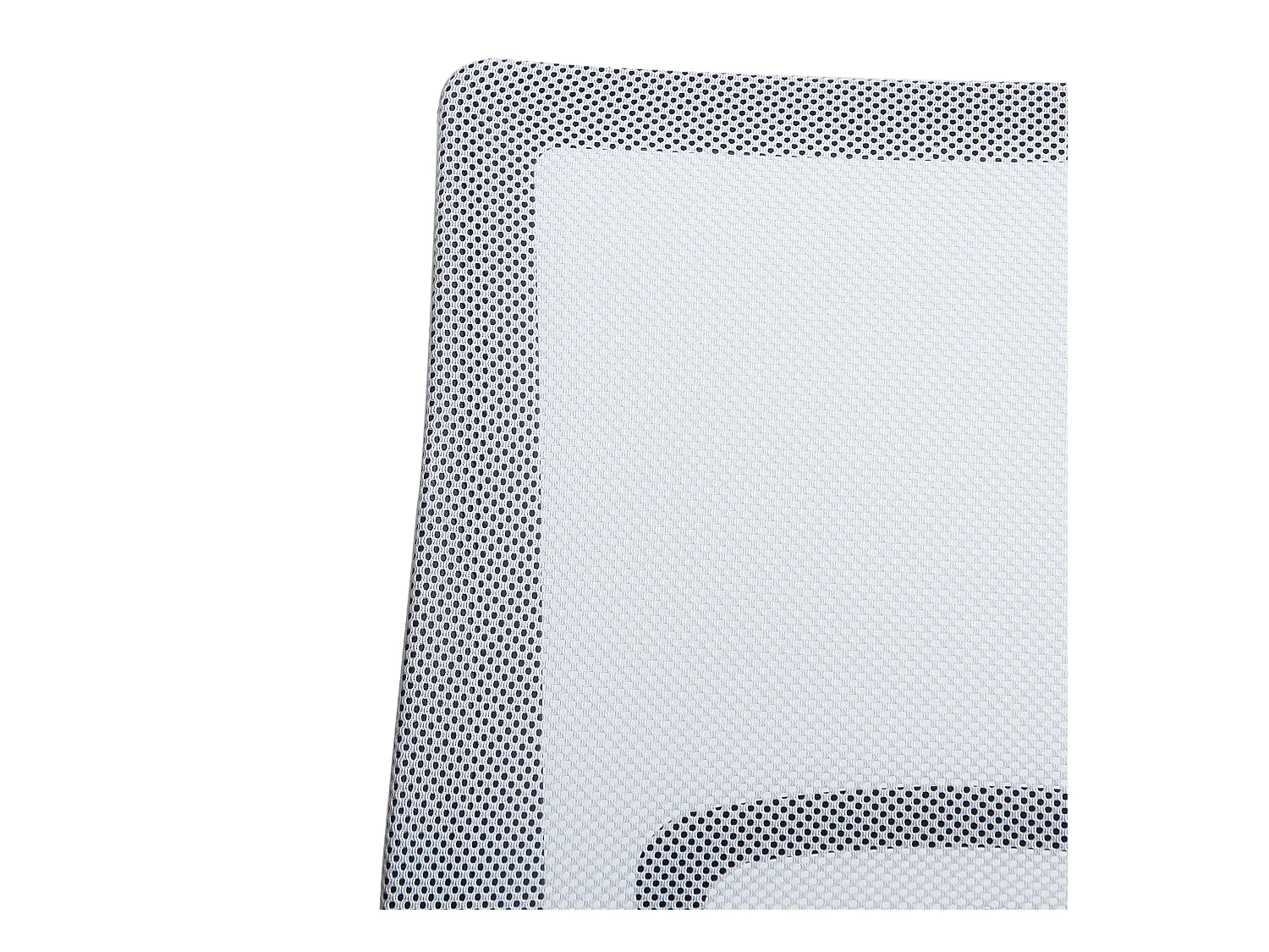 Bürostuhl drehbar SOLID Schwarz / Weiss