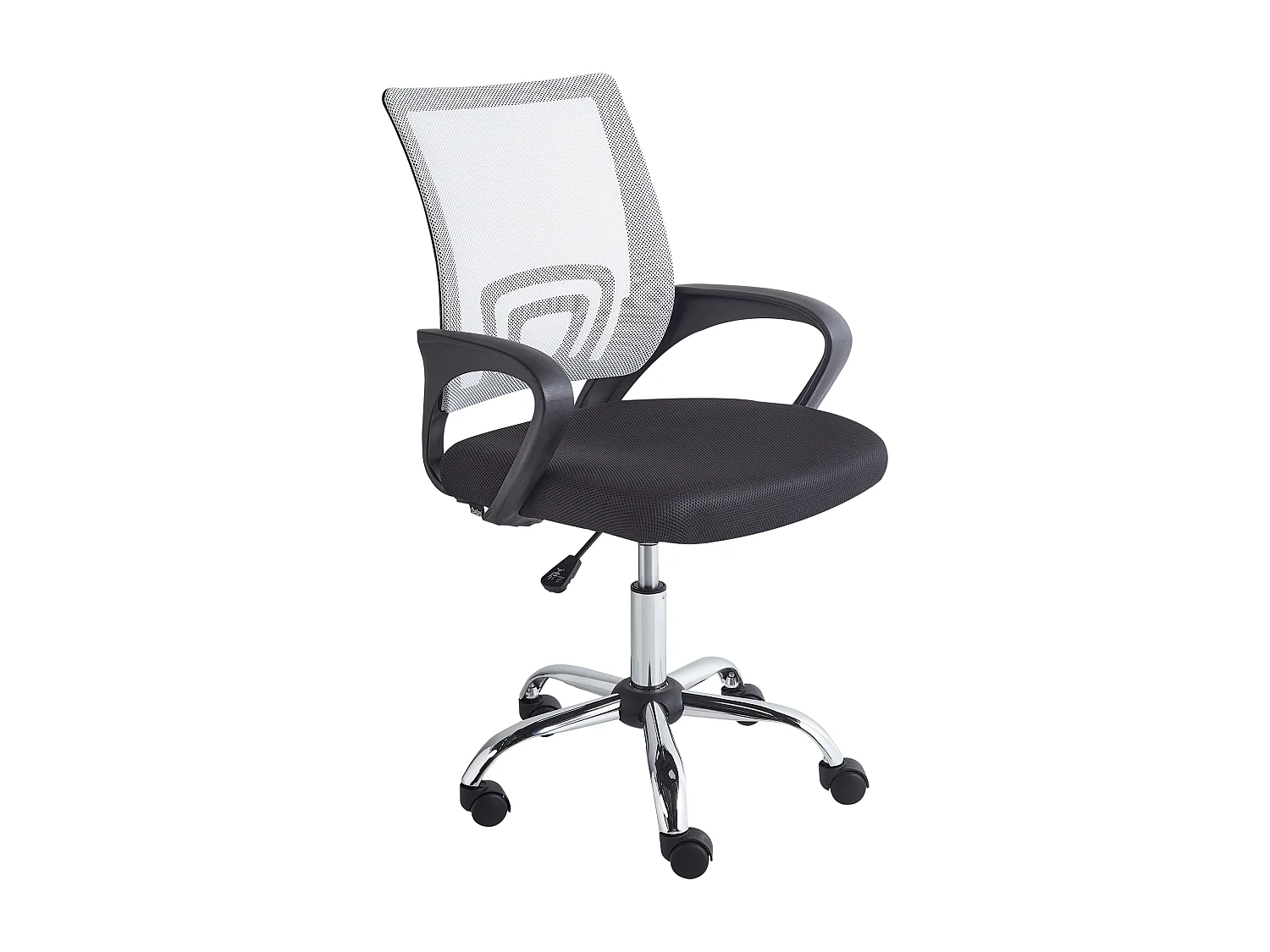 Chaise de bureau SOLID Noir/blanc