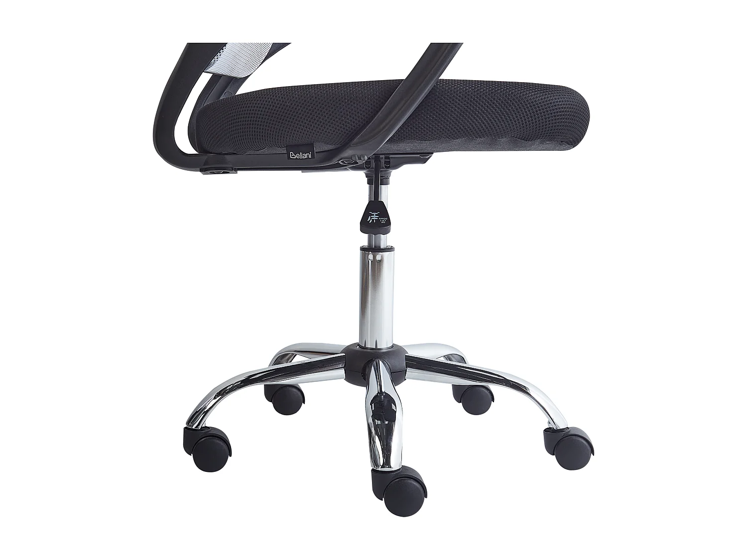 Chaise de bureau SOLID Noir/blanc