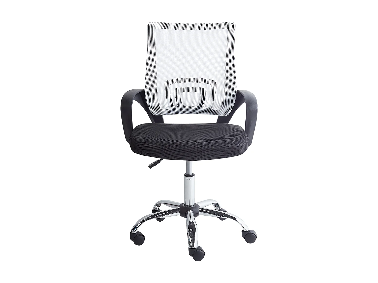Cadeira de escritório SOLID Preto/Branco