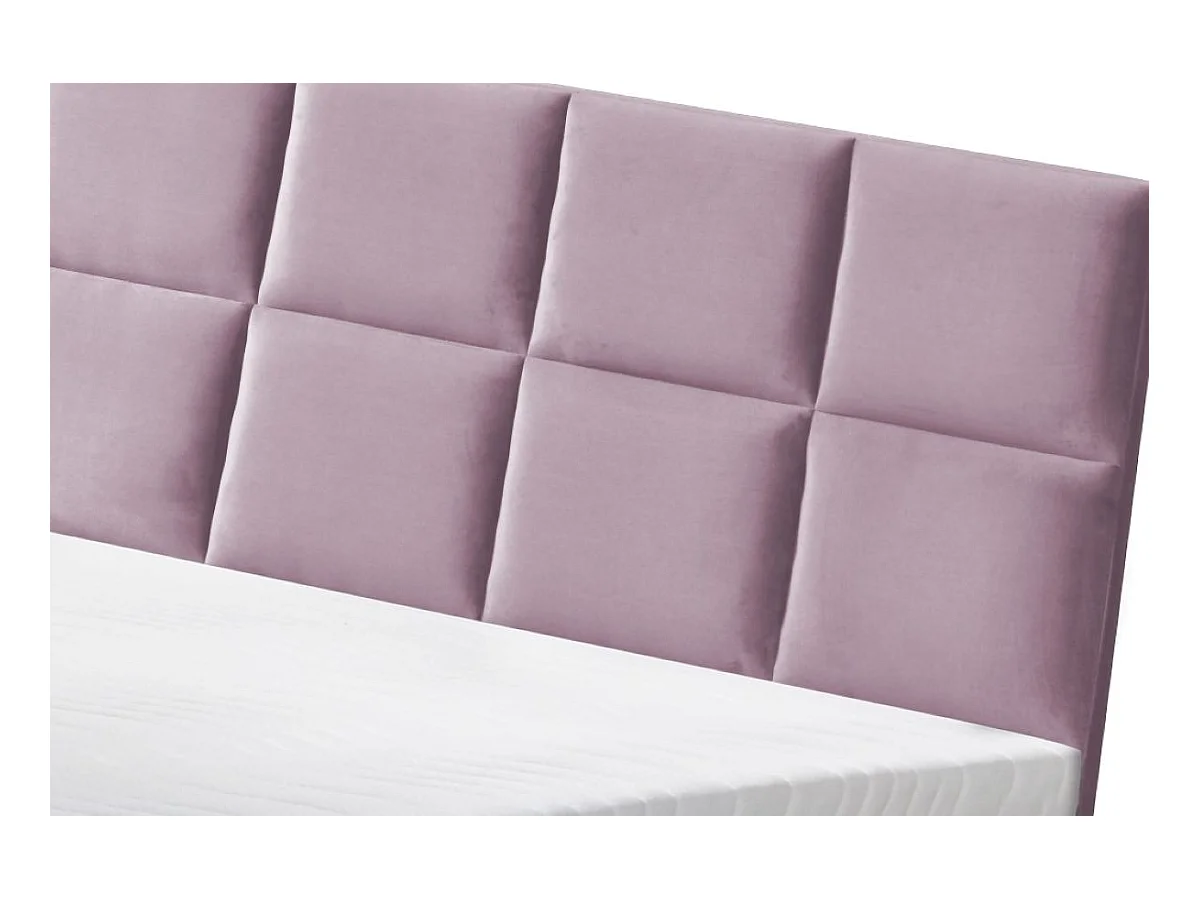 Boxspringbett Sizilien mit Bettkasten ohne Matratze Doppelbett, Polsterbett, 140 x 200 cm, rosa