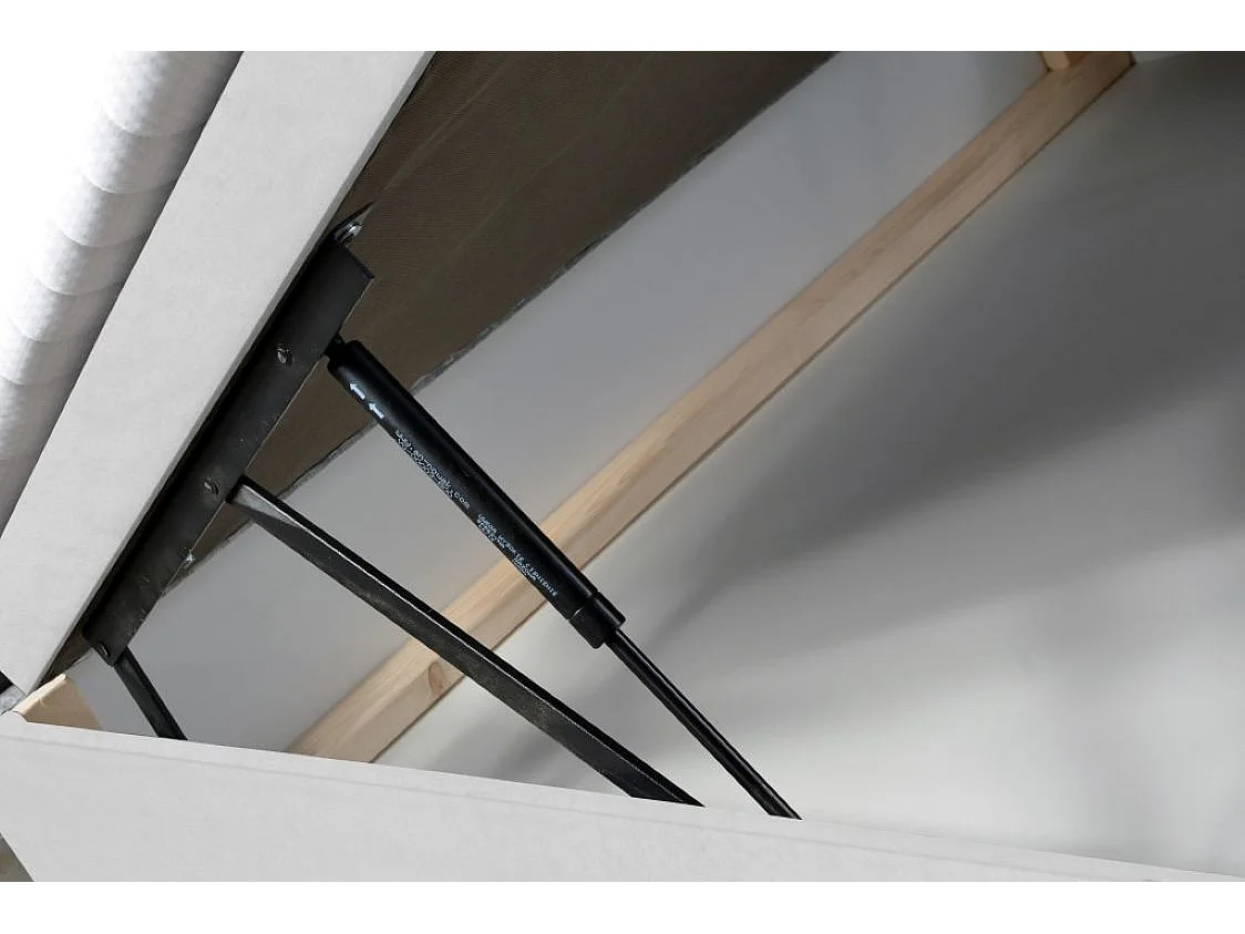 Boxspringbett Venezia mit Bettkasten ohne Matratze Doppelbett, Polsterbett 160 x 200 cm, rosa