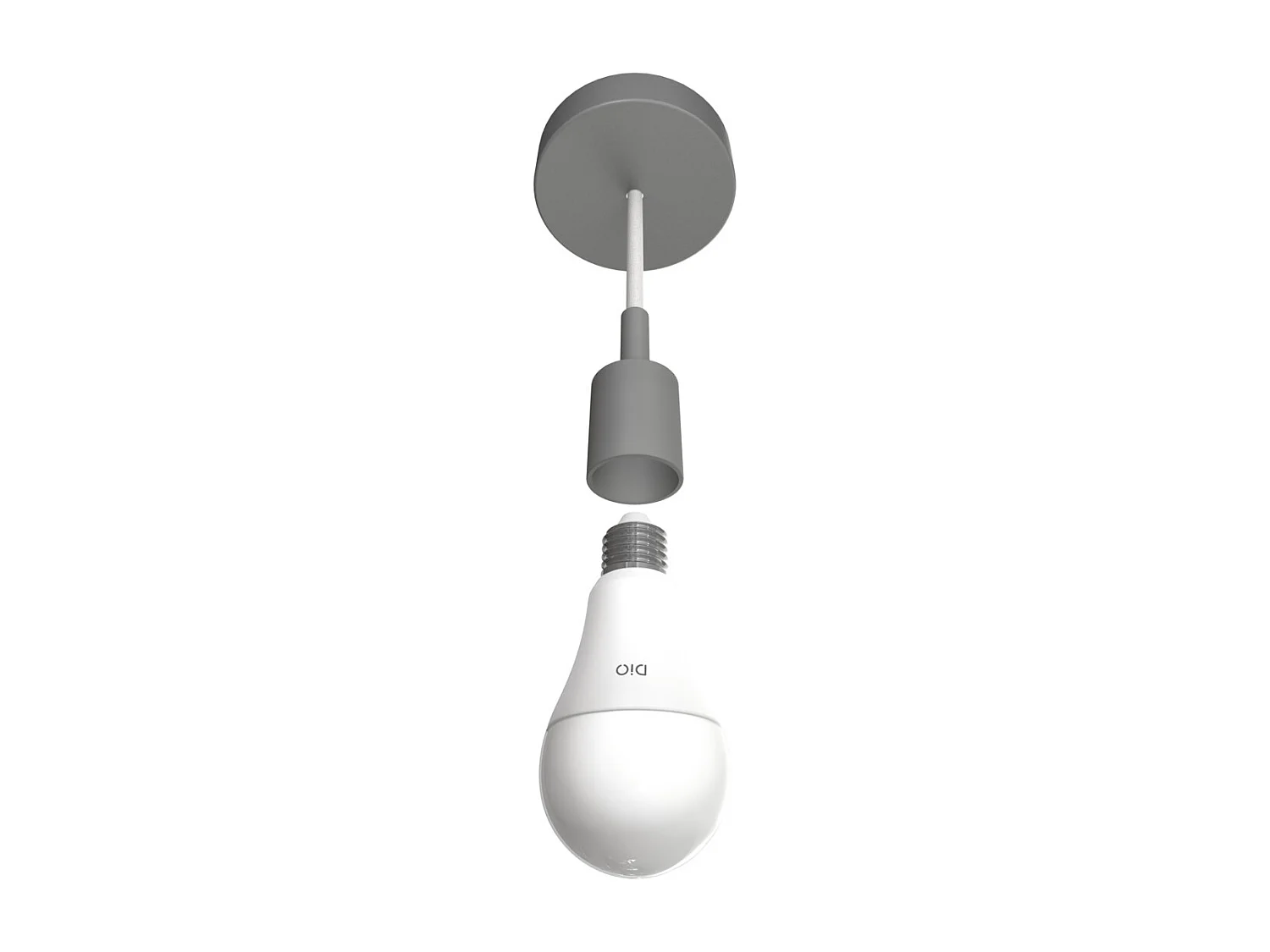Set de 2 ampoules LED connectées + télécommande - E27 / 60W - DiO
