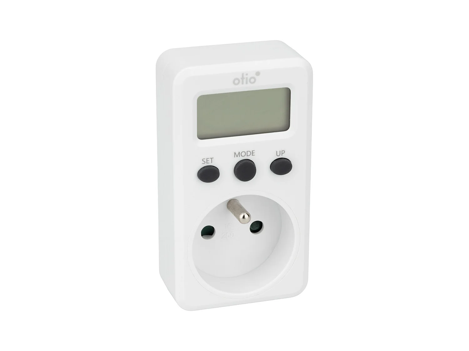 Contrôleur de consommation électrique - 3 indicateurs - Blanc - Otio