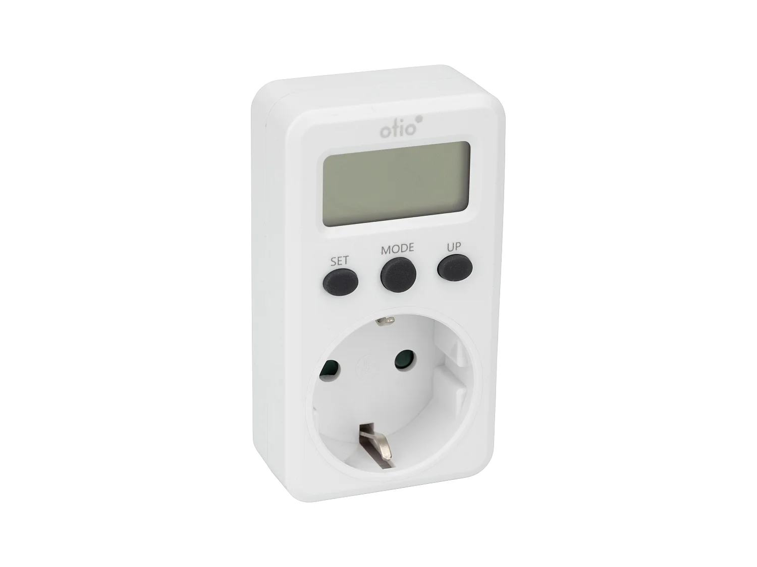 Contrôleur de consommation électrique Schuko - Blanc - Otio
