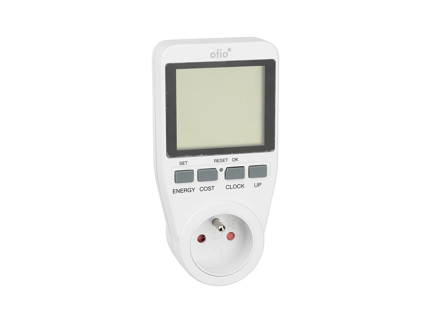 Contrôleur de consommation électrique - tarifs paramétrables - Blanc - Otio