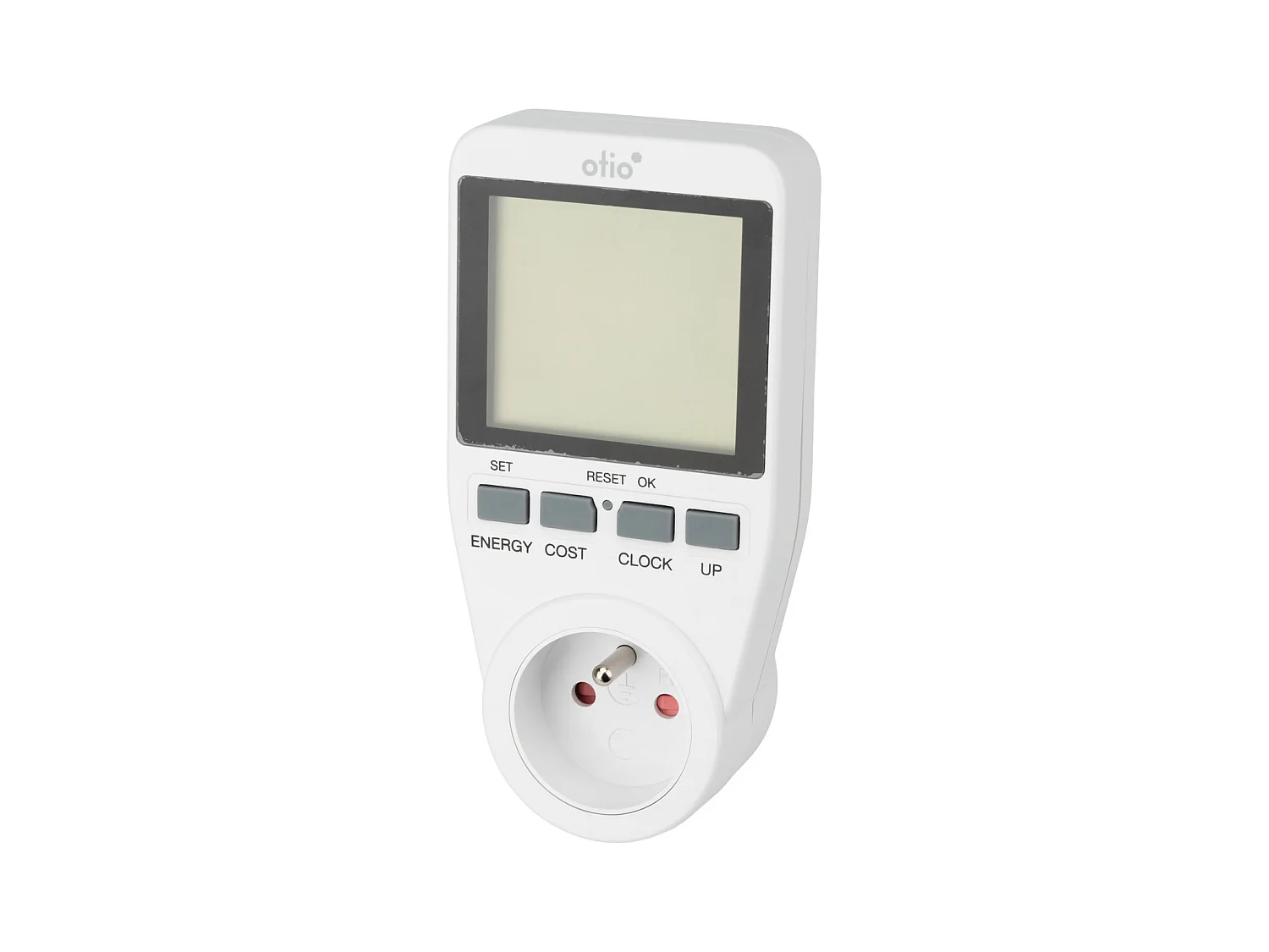 Contrôleur de consommation électrique - tarifs paramétrables - Blanc - Otio