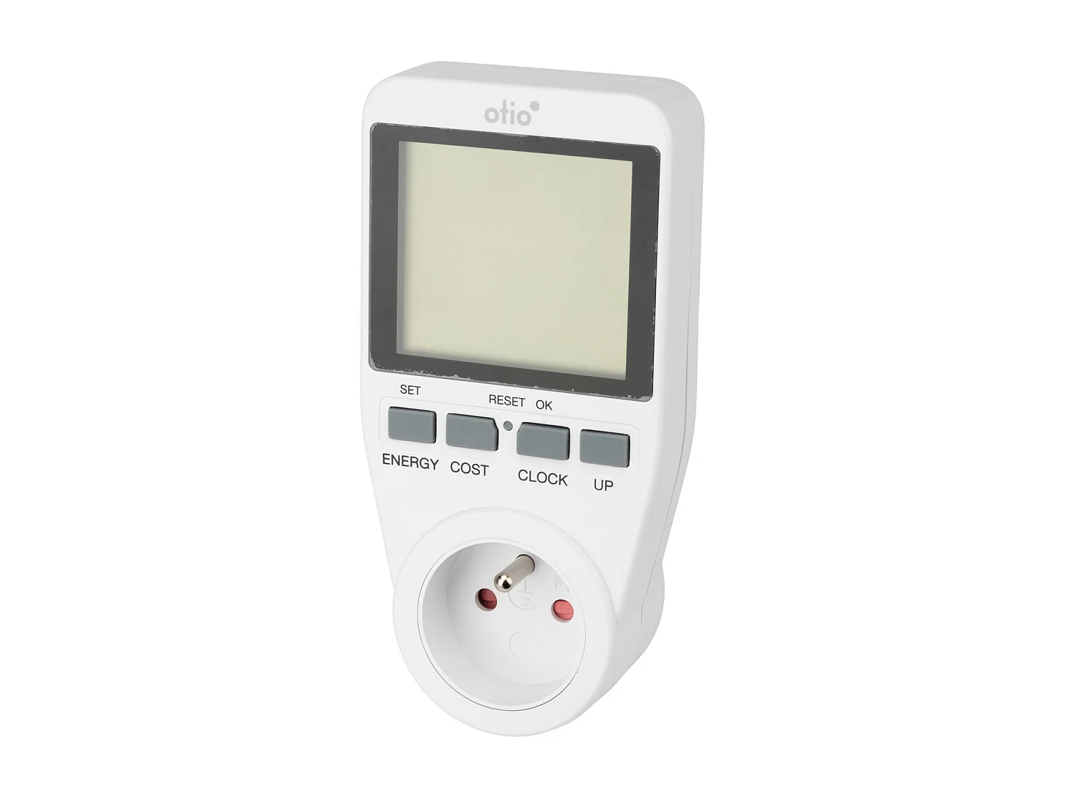 Contrôleur de consommation électrique - tarifs paramétrables - Blanc - Otio