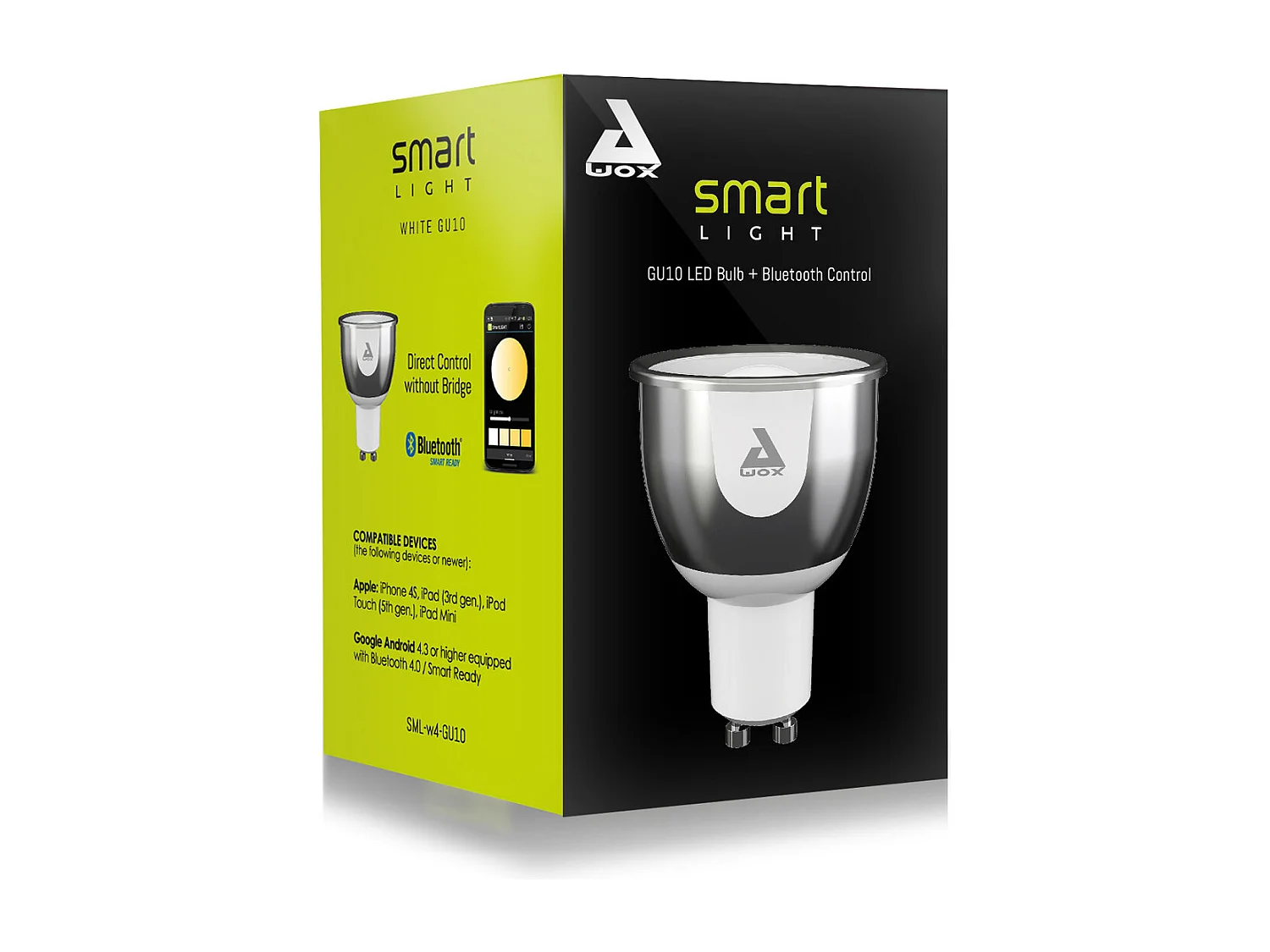 Ampoule LED Bluetooth GU10 - 4W - classe énergétique A+ - Chacon
