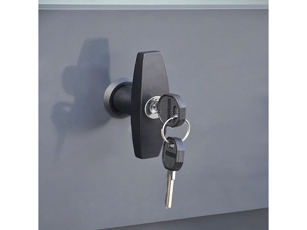 Home Deluxe - Boîte de rangement métallique MEGABOX XL - 126 x 56 cm 400l Anthracite