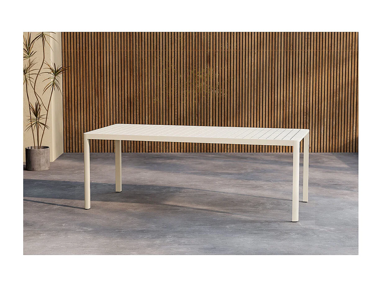 Giardini Gartentisch beige.
