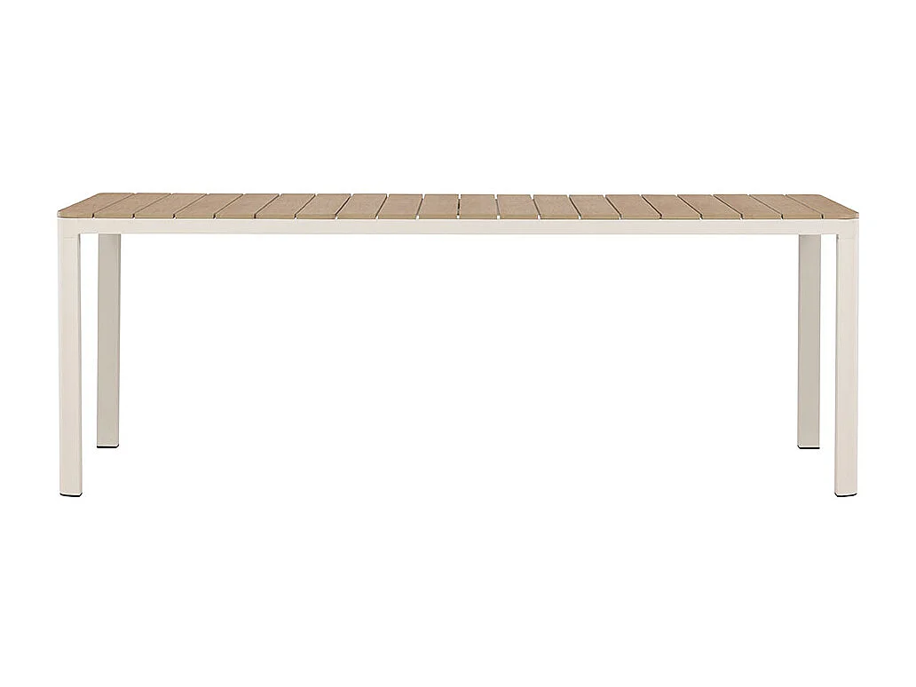 Etna table de jardin beige.