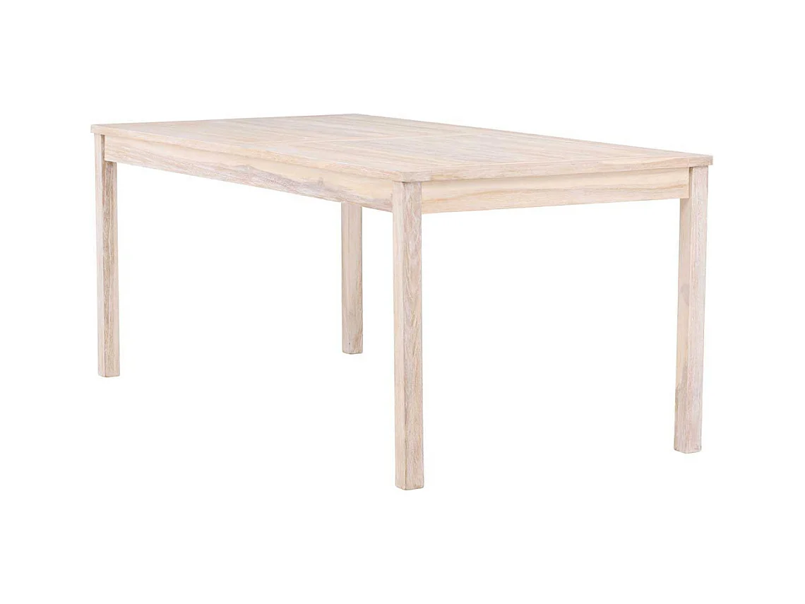 Kenya Gartentisch whitewash.