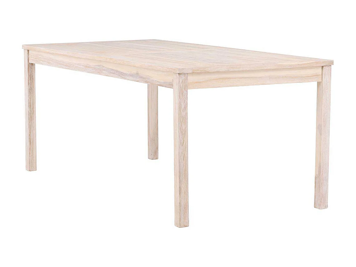 Table de Jardin en Teck "Kenya" 180cm Naturel