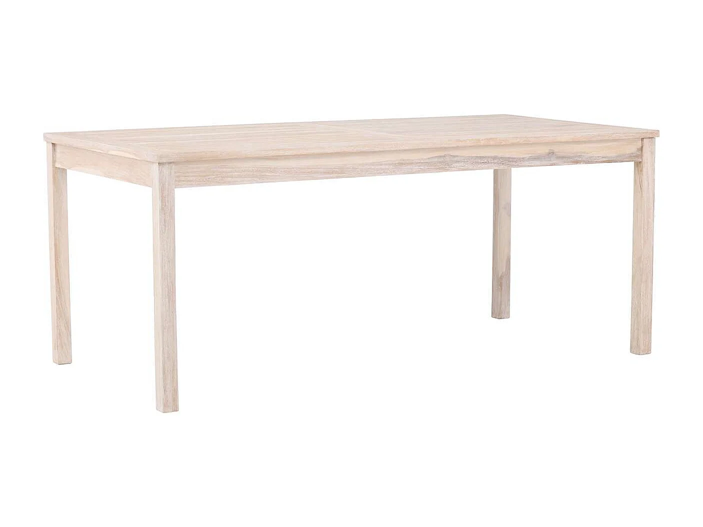 Table de Jardin en Teck "Kenya" 180cm Naturel