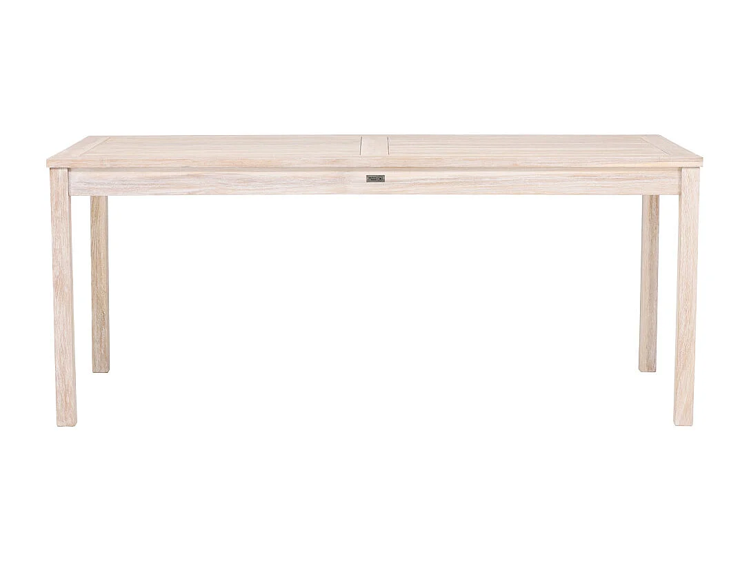 Table de Jardin en Teck "Kenya" 180cm Naturel