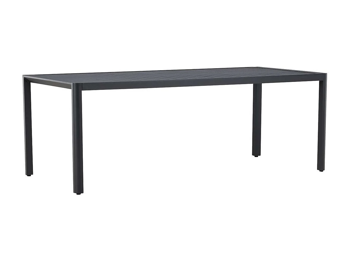 Table de Jardin "Giardini" 200cm Noir