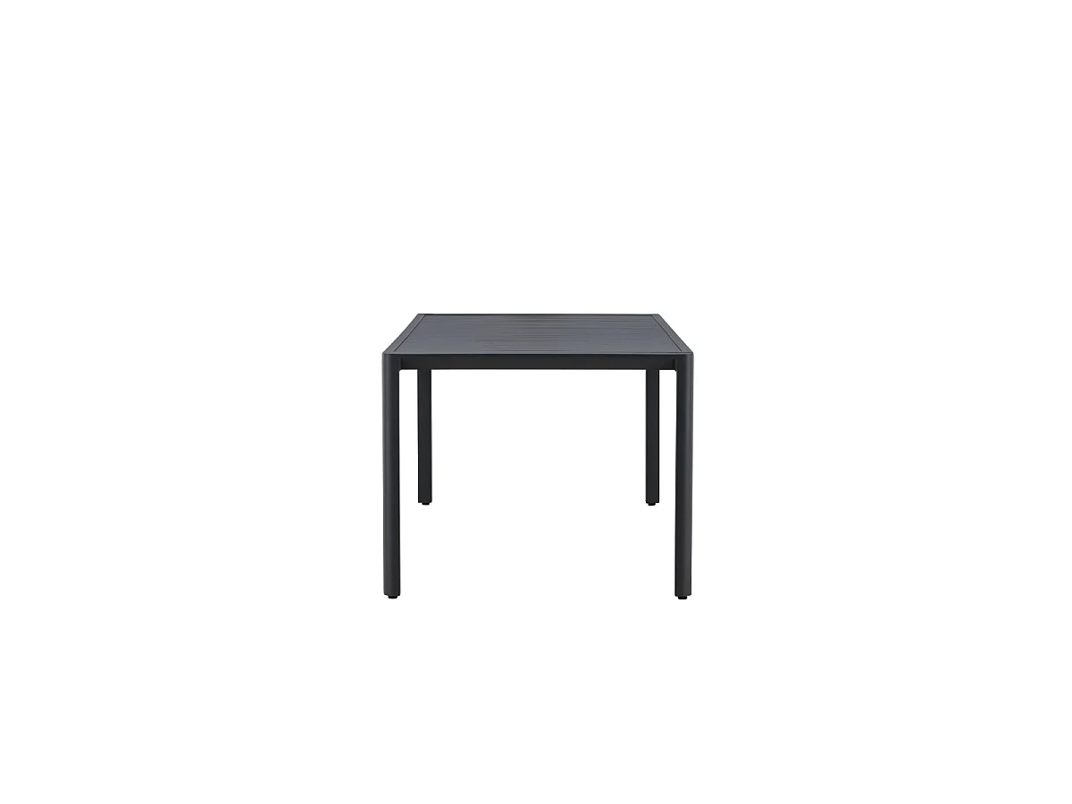 Table de Jardin "Giardini" 200cm Noir