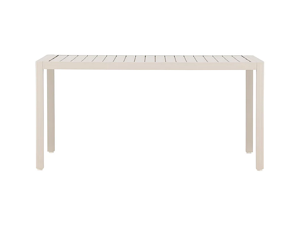 Giardini table de jardin beige.