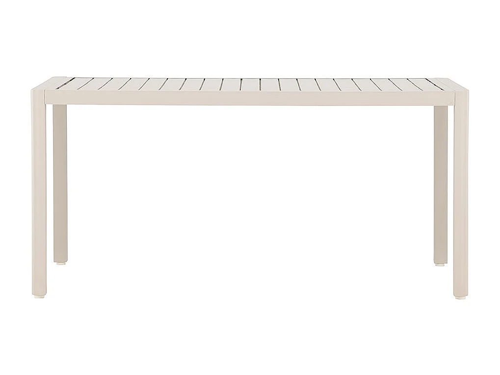 Giardini table de jardin beige.