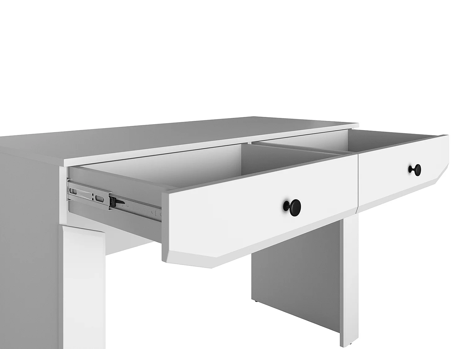 SCHREIBTISCH Terni silbergrau 117 / 51 / 79cm