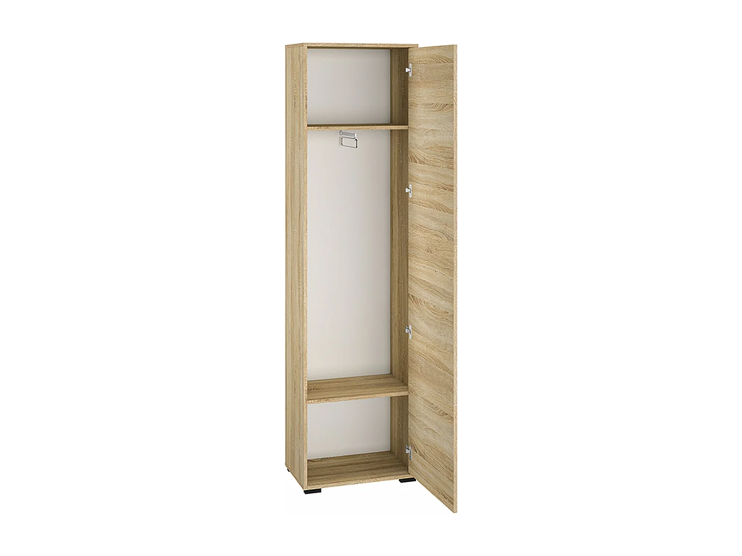 GARDEROBENSCHRANK Caro Sonoma Eiche hell 55 / 34 / 199cm