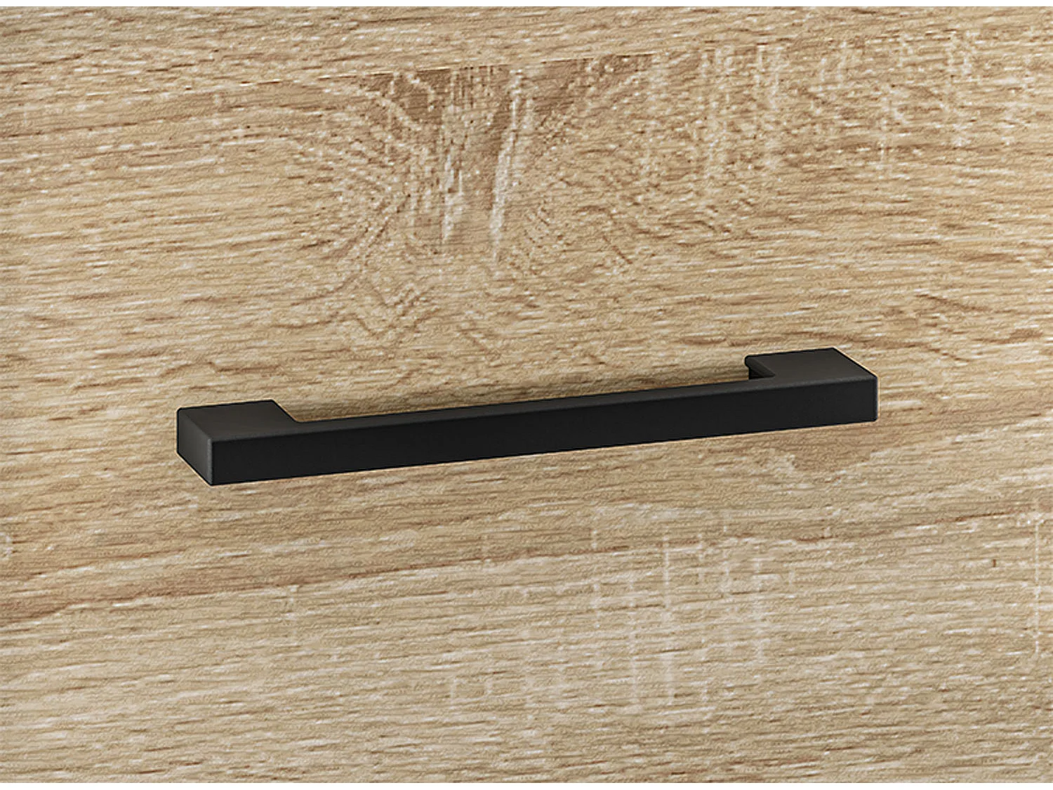 GARDEROEBNSCHRANK Caro Sonoma Eiche hell 80 / 51 / 199cm