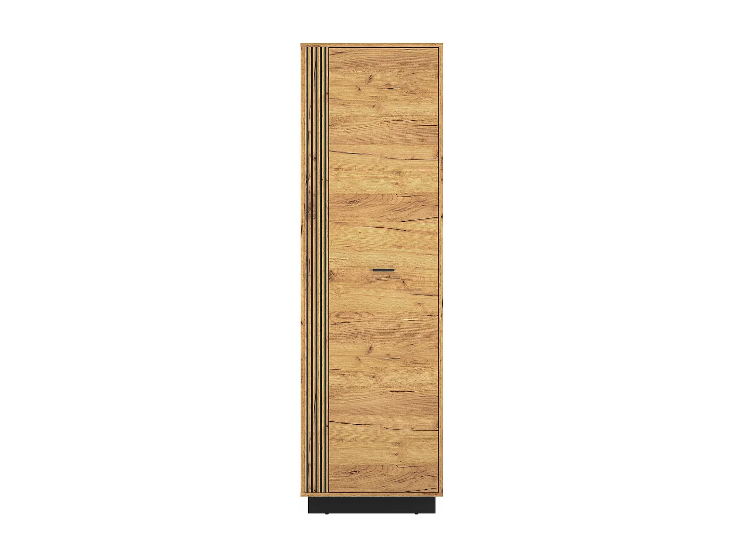 GARDEROBENSCHRANK Vasco Gold Craft Eiche / Schwarz 60 / 34 / 200cm