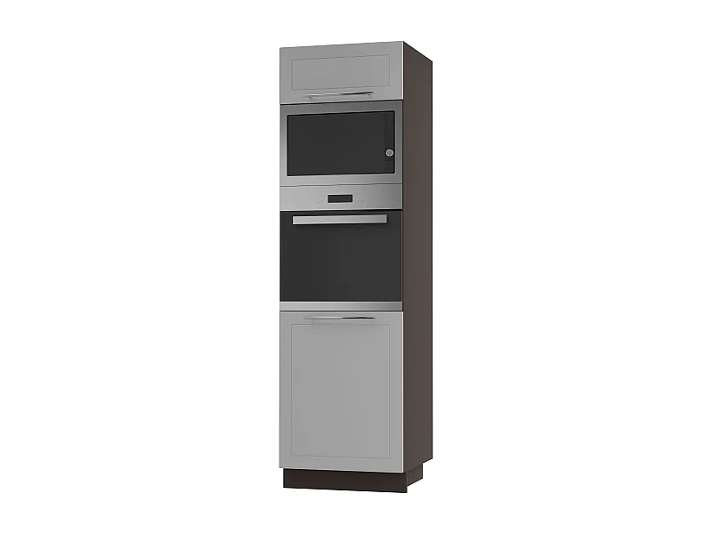 BACKOFEN-HOCHSCHRANK Kvantum D14/RU/60/207 Dust Grey Matt / Lava Matt 60 / 59 / 207cm