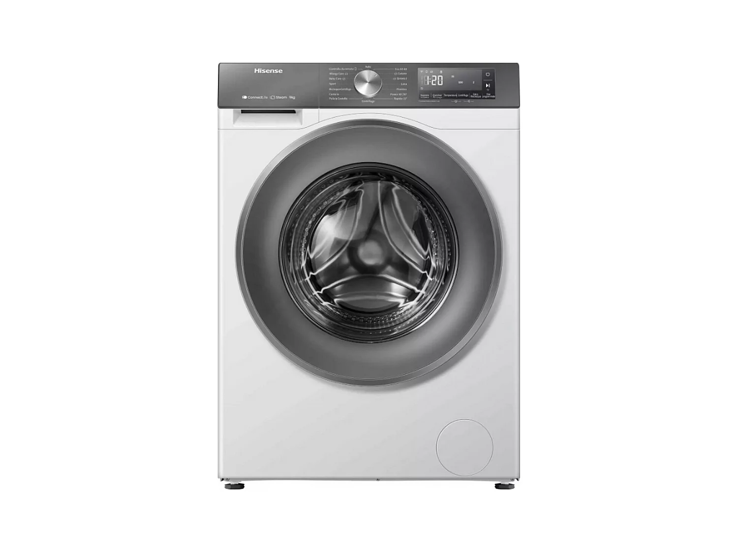 Hisense Lave-linge hublot 60cm 9kg 1400 tours/min - WF3S9043BW7