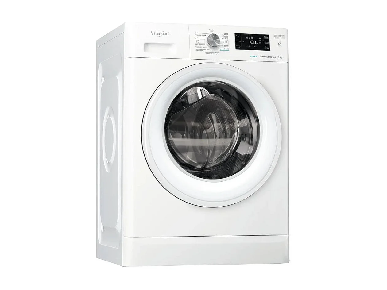 Lavadora carga frontal Whirlpool FFB9269WVSP9 9kg 1200 rpm 14 programas A blanco 60 cm