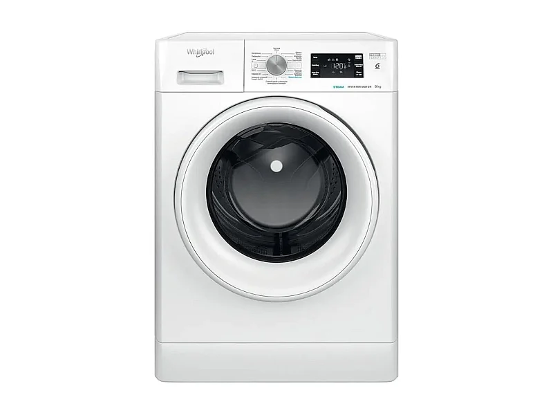Lavadora carga frontal Whirlpool FFB9269WVSP9 9kg 1200 rpm 14 programas A blanco 60 cm