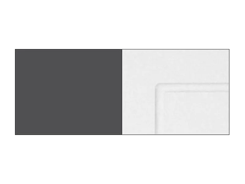 L-FORM KÜCHENZEILE Kvantum Lava Matt / Weiß Matt 220 / 160 / 207 cm (14-teilig)