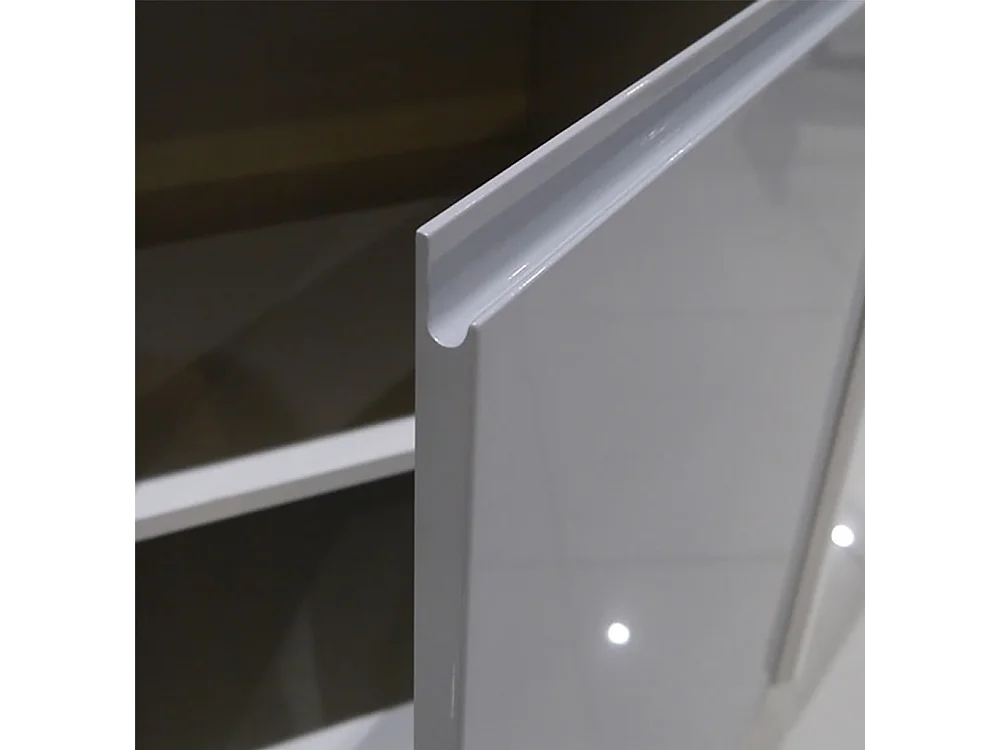 KÜCHENZEILE Florence 8-teilig Lichtgrau / Weinrot 392 / 59 / 207 cm