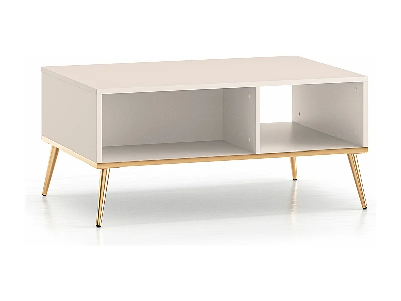 COUCHTISCH Selgin Kaschmir / Gold 90 / 60 / 42cm