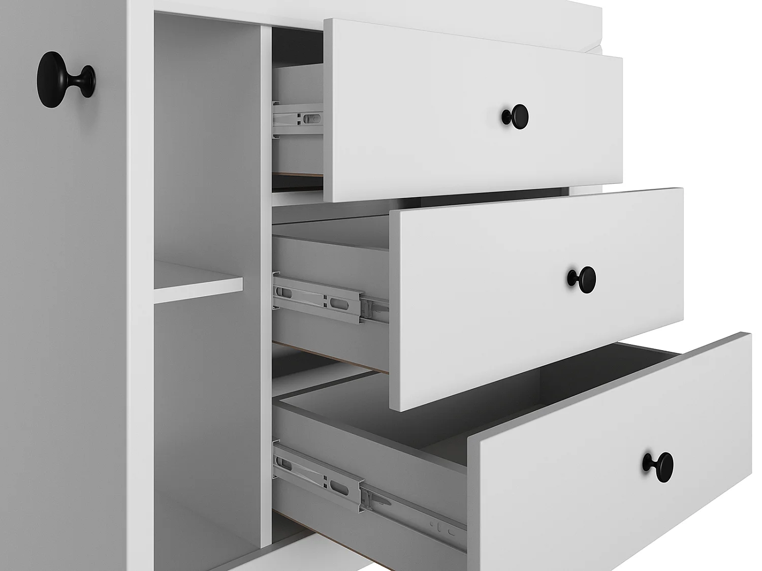 SIDEBOARD Terni silbergrau 117 / 42 / 85cm