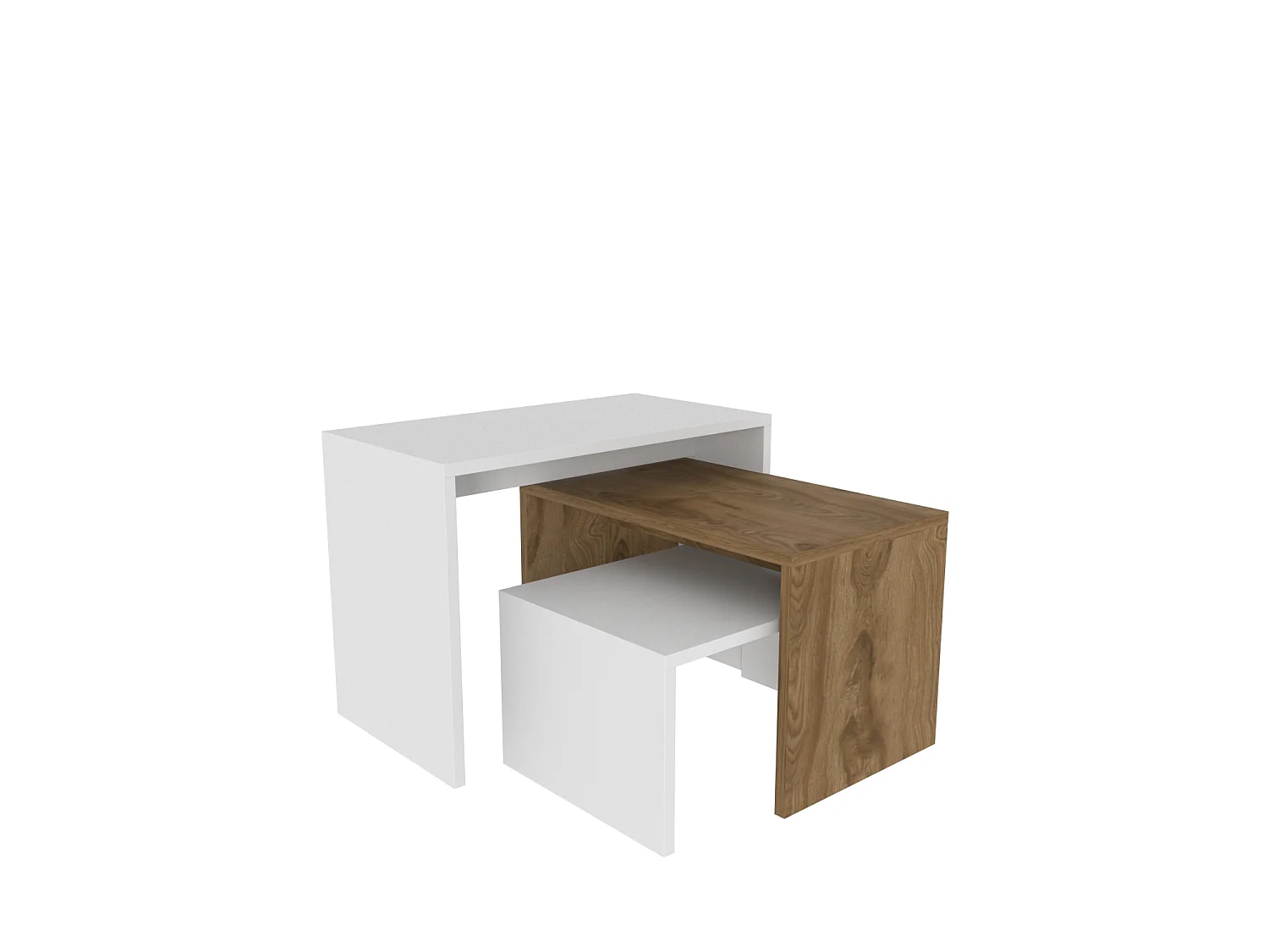 Decorotika Andro Set of 3 Nesting Tables
